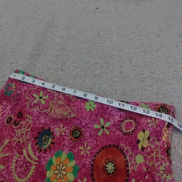 EUC Flowy Abstract Floral Skirt - Picture 4 of 5